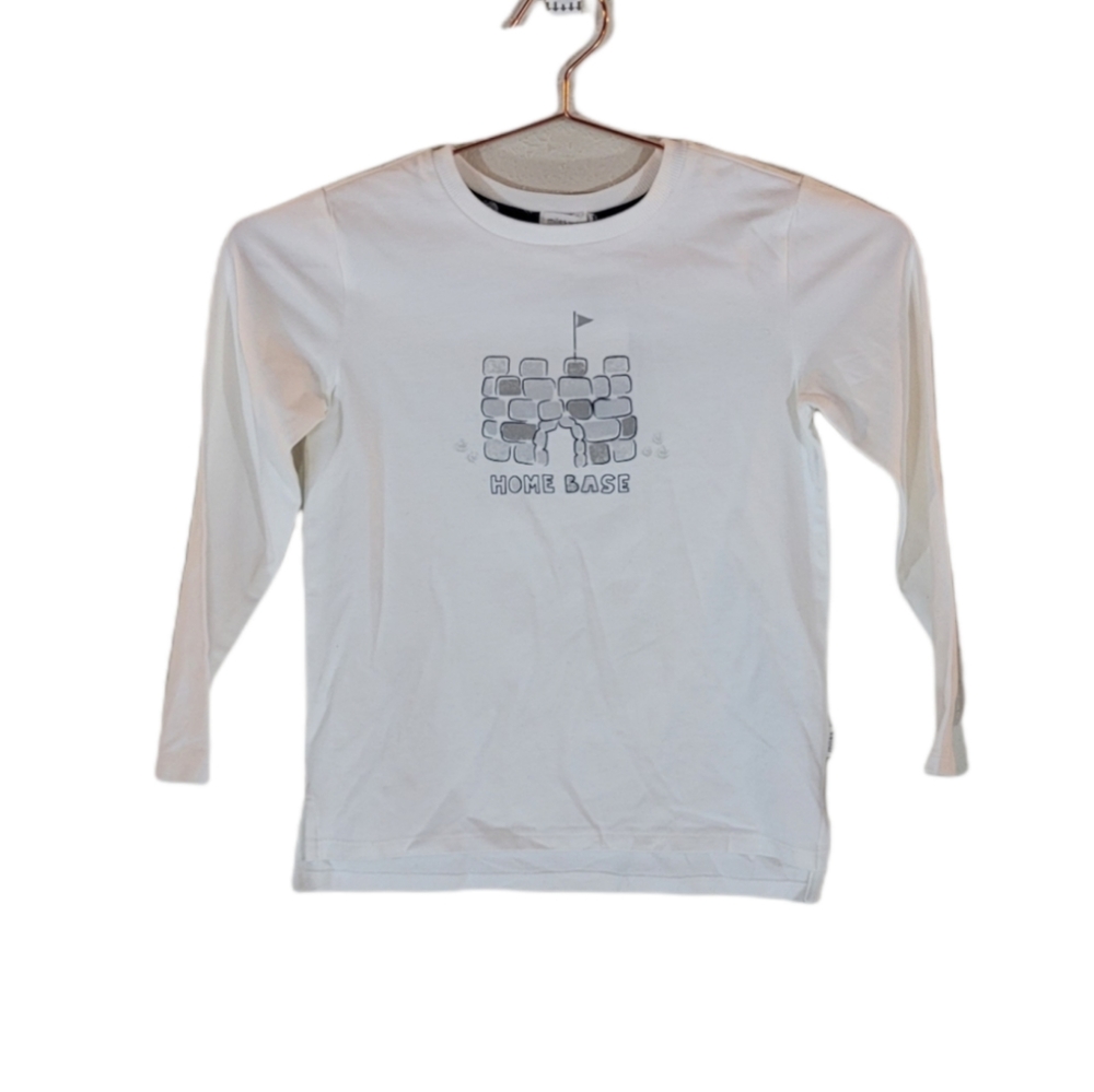 MILES Home Base Long Sleeve Graphic Top Size 7 Years
